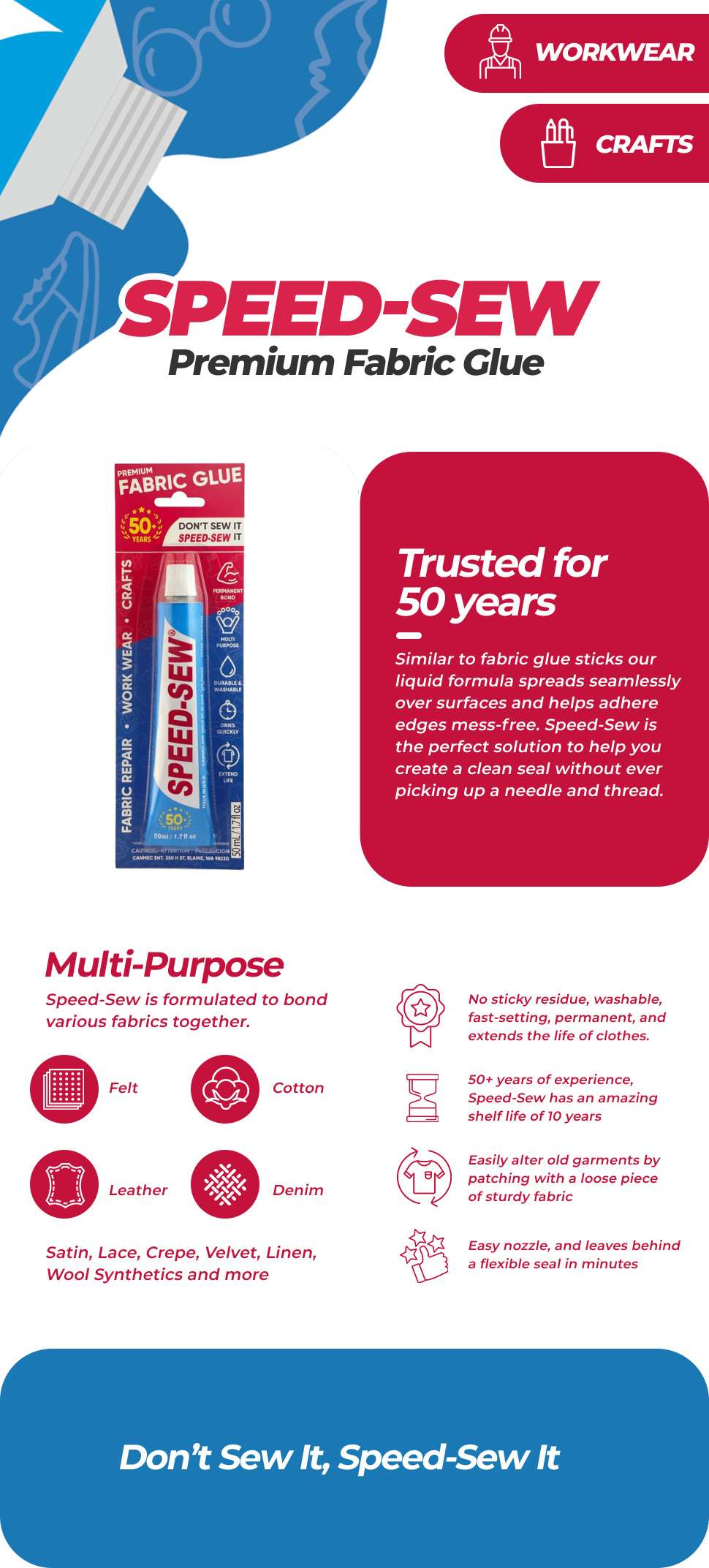 Speed-Sew Enhanced Brand Content EBC