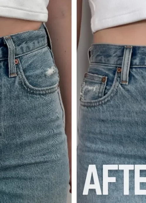 How to Fix a Hole in Jeans (without Sewing)