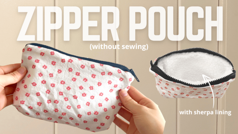 How to make a makeup pouch