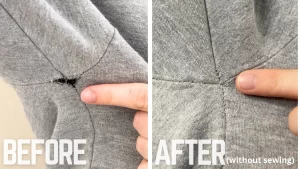 How to Fix a Hole in the Underarm of Your Sweater
