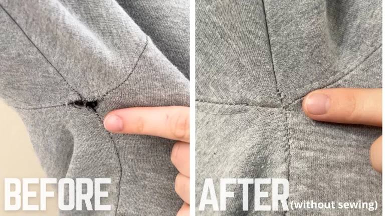 How to Fix a Hole in the Underarm of Your Sweater