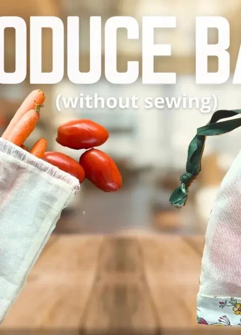 Make your Own Reusable Produce Bags | DIY Produce Bags