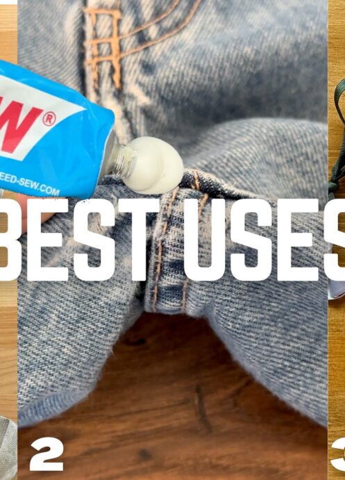 3 BEST Uses of Fabric Glue